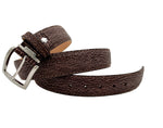 Genuine Shark Skin - Brown -  40MM