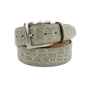 Genuine Glazed Crocodile Belt- Hazelwood