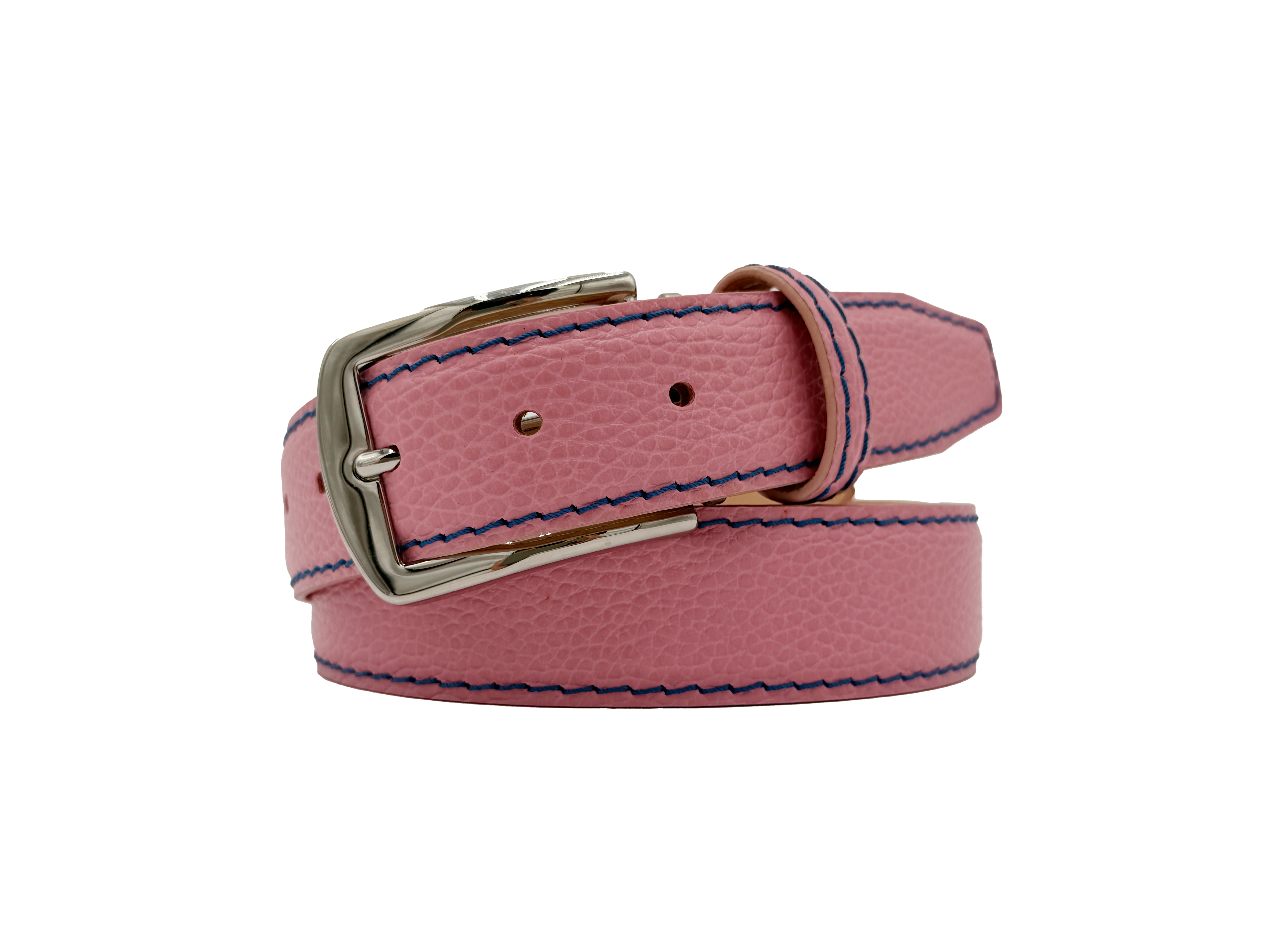 Pebble Grain Belt - Pink - 35mm
