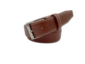 Pebble Grain Belt - Cognac