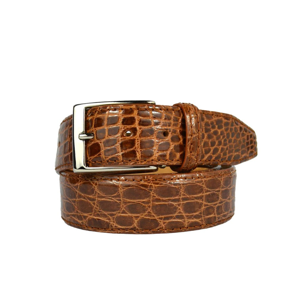 Genuine crocodile deals belt