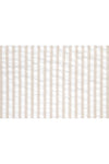 Newport Double Pleated Trouser - Khaki/White Stripe