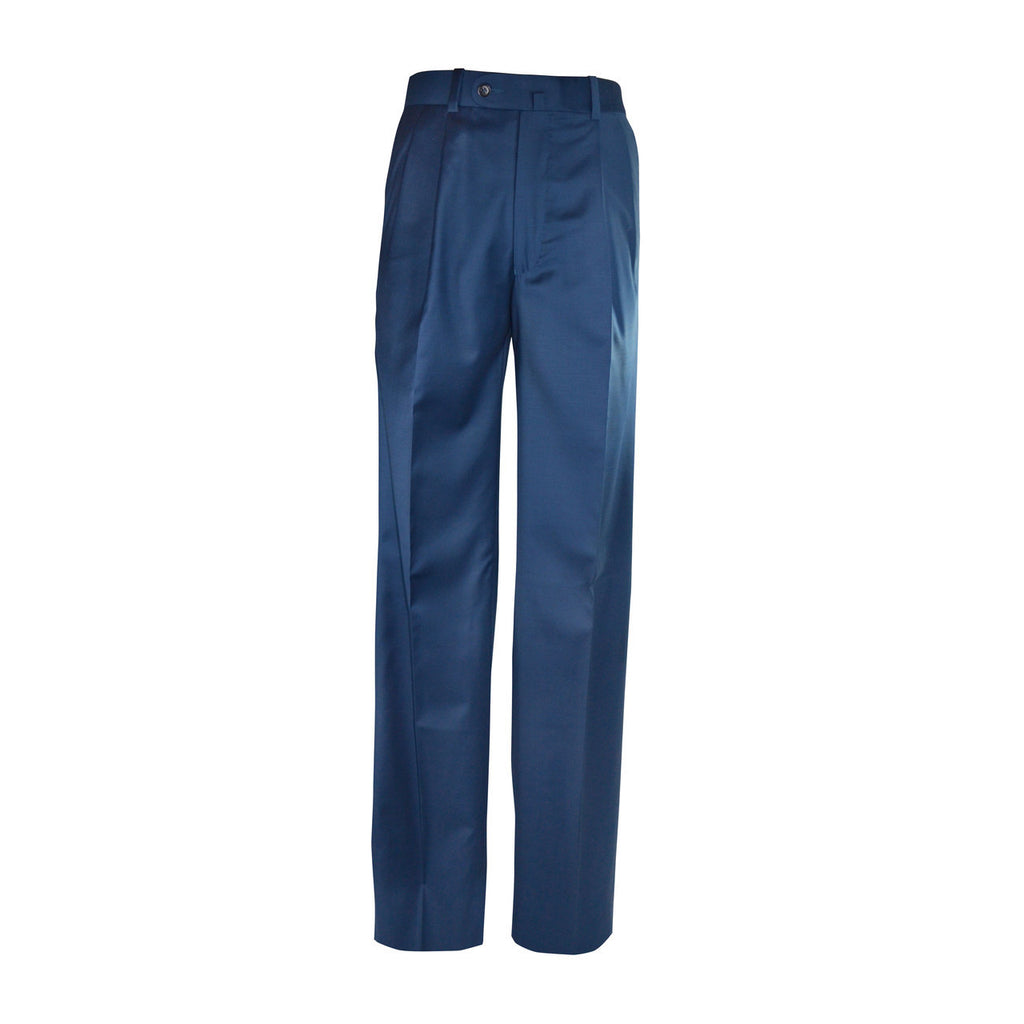 Newport Pleated Front Trouser - New Blue