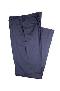 Laguna Flat Front Trouser - Navy Blue