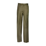 Newport Pleated Front Trouser - Moss