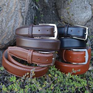 French Calf Belt - Brown