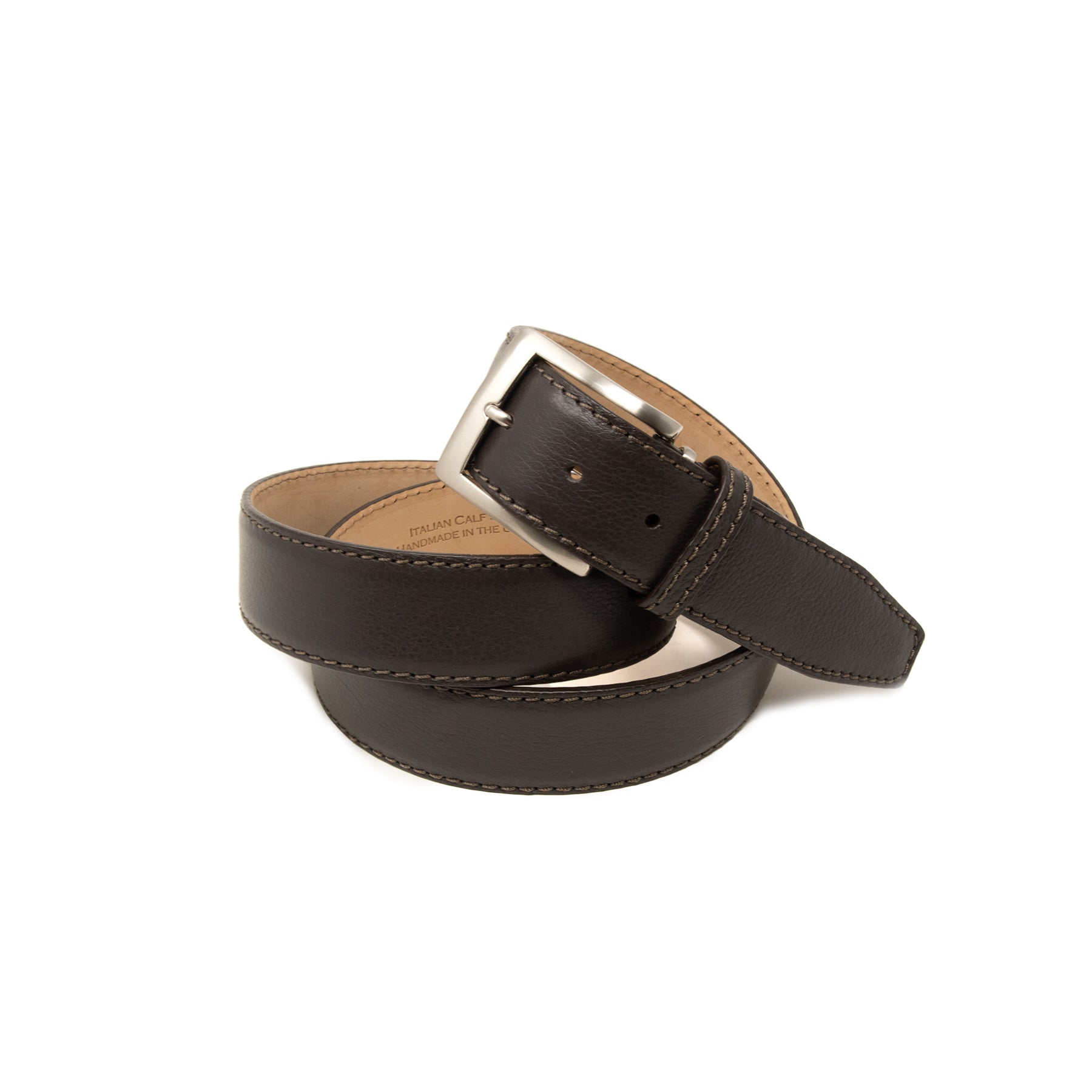 Italian Full Grain Leather - Brown - 40mm