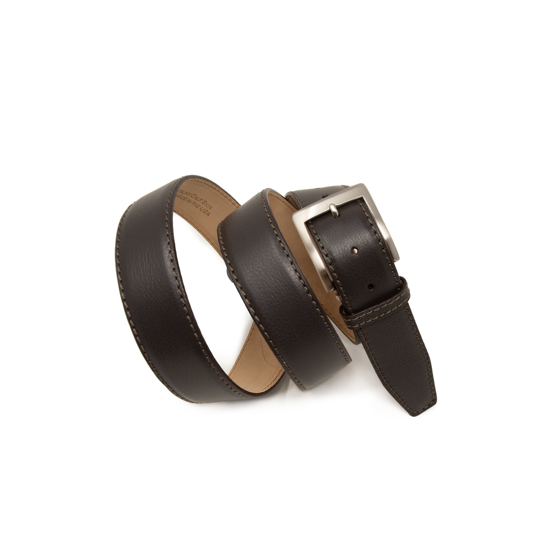 Italian Full Grain Leather - Brown - 40mm