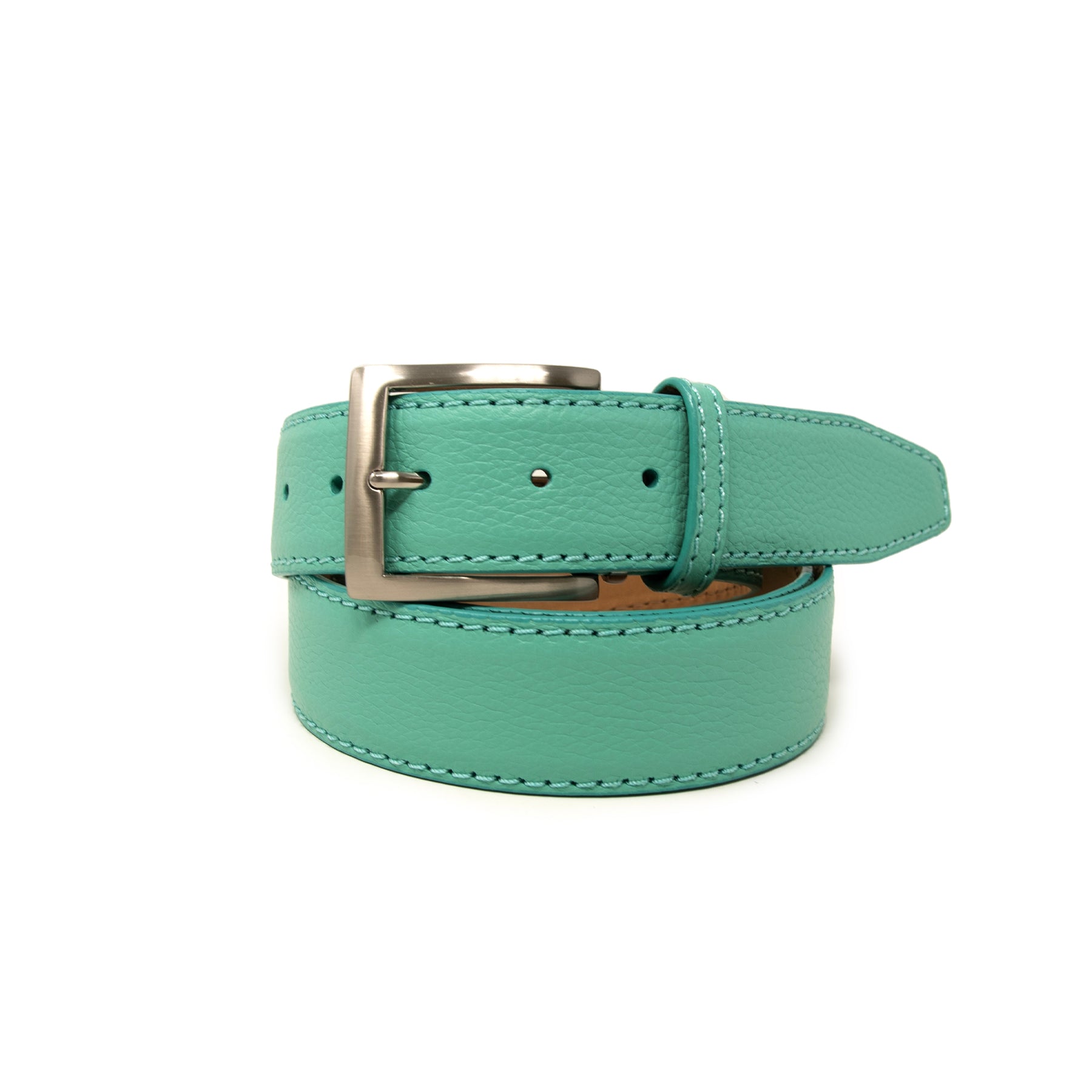 Italian Full Grain Leather - Mint