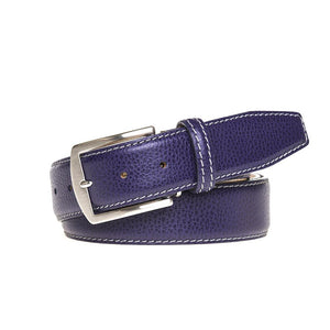 Limited Edition - Pebble Grain Belt - Purple