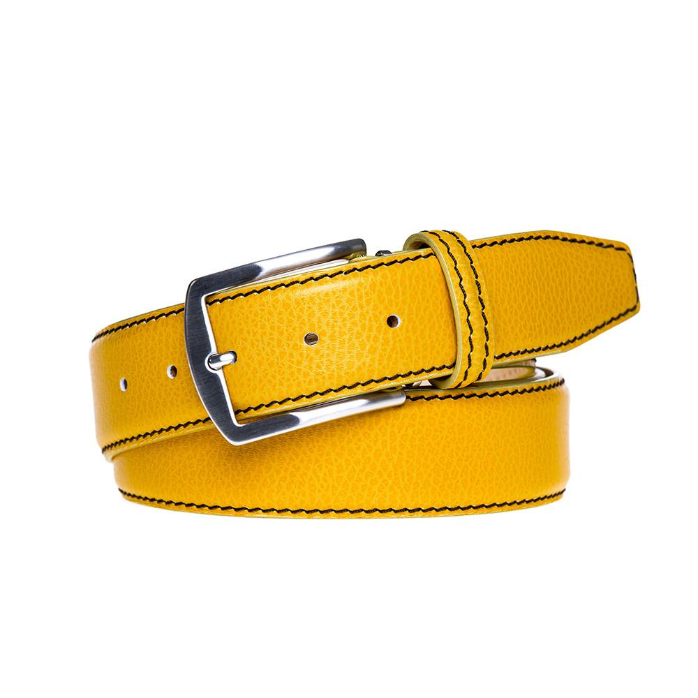 Limited Edition - Pebble Grain Belt - Yellow
