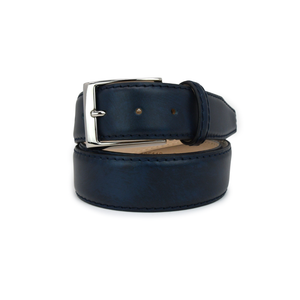 Limited Edition - Italian Surf Calf Skin Belt - Ocean