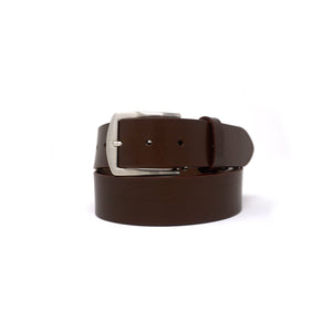 Italian Vachetta Leather Belt - Brown - 40mm - Up to 50"