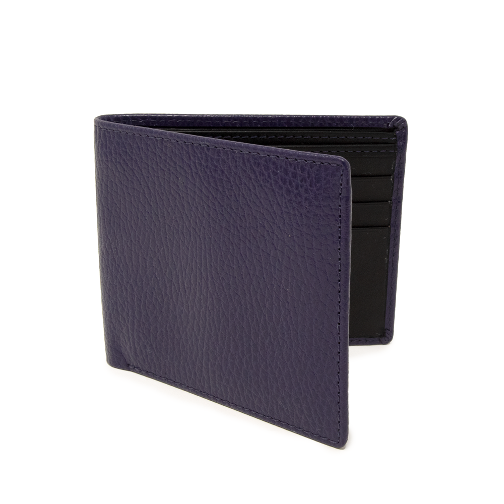 Men's Pebble Wallet - Purple