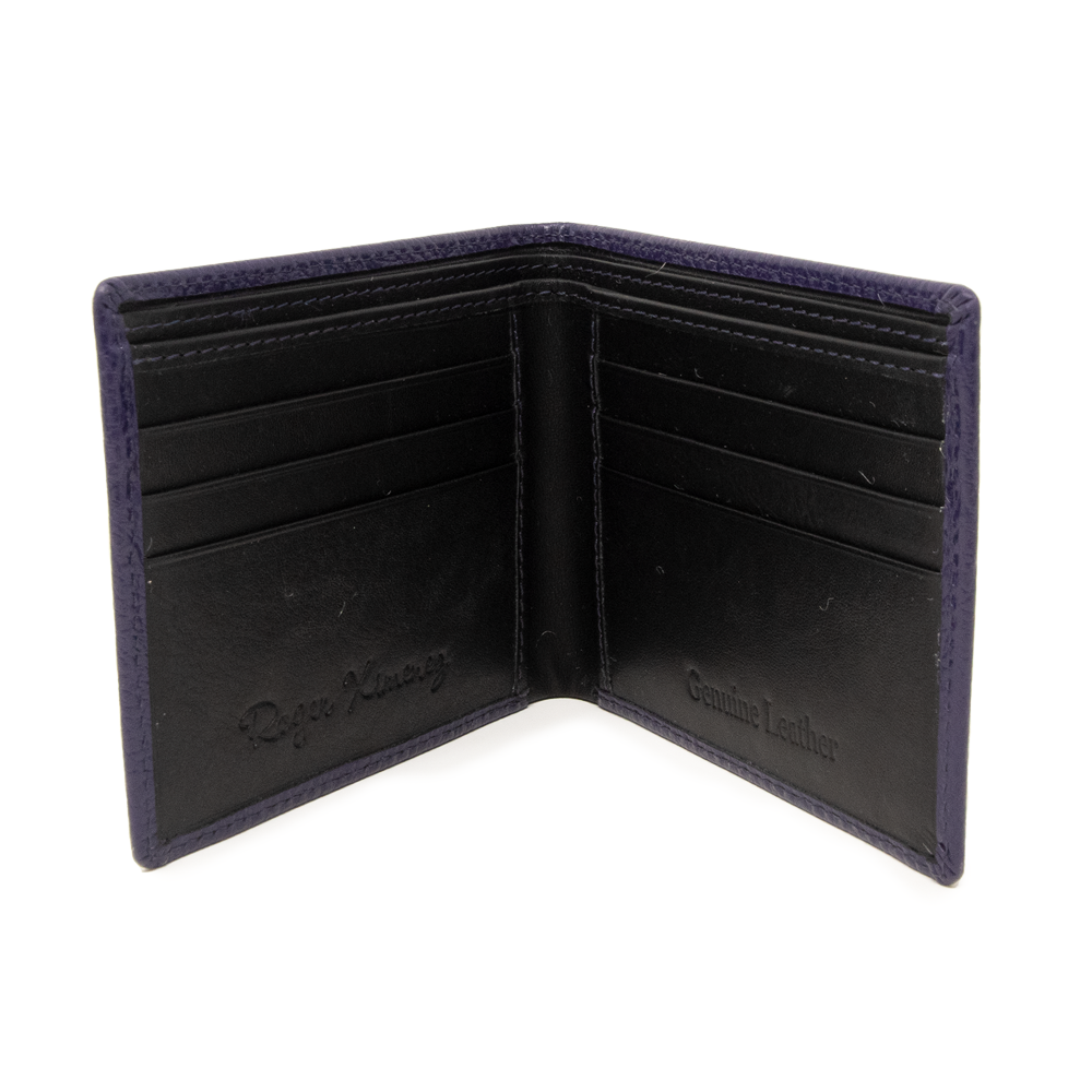 Men's Pebble Wallet - Purple