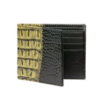 Men's Two-Toned Wallet - Olive