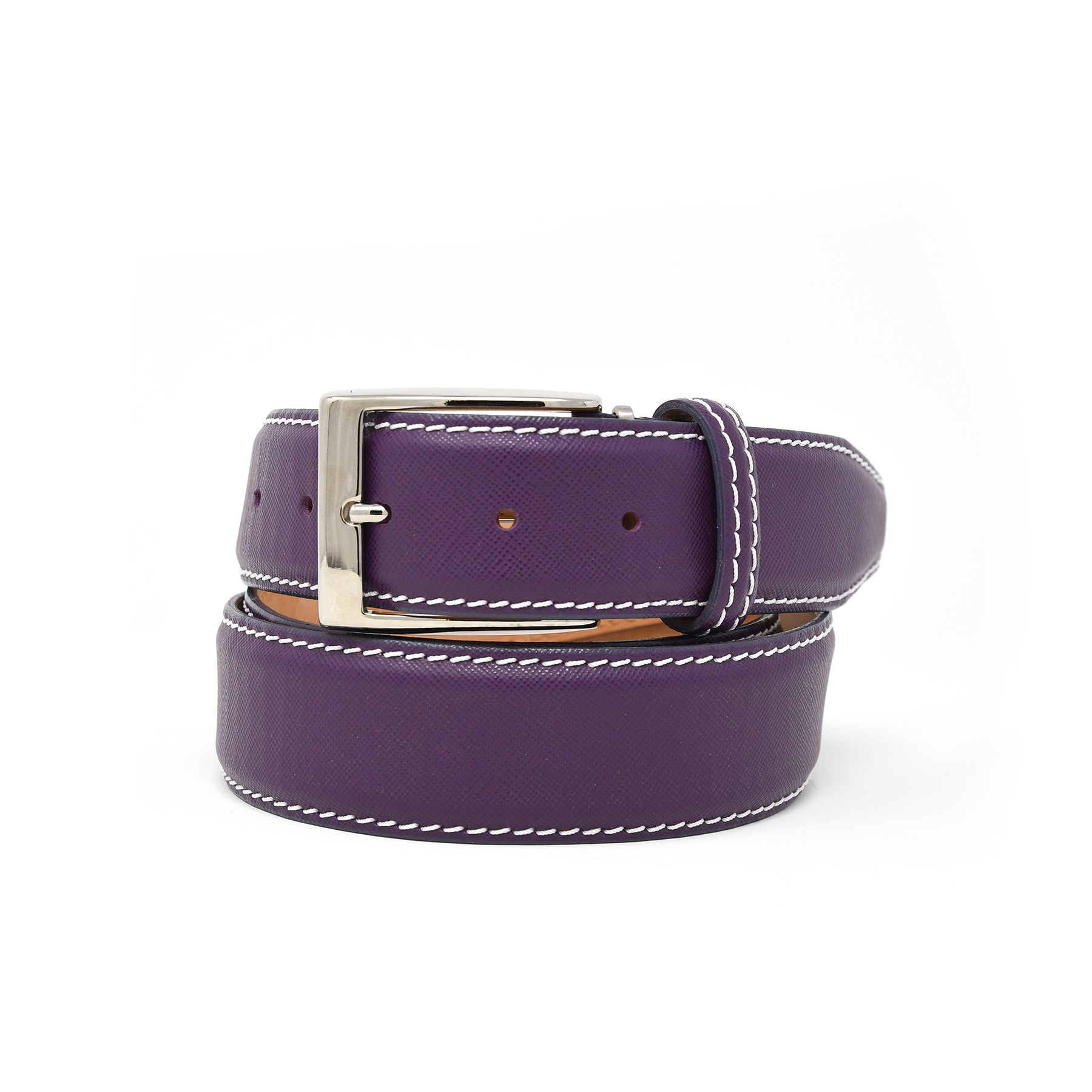 Limited Edition - Saffiano Belt - Purple