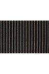 Laguna Flat Front Trouser - Pitch Black Chalk Stripe