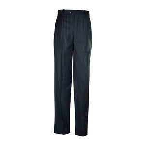 Newport Pleated Front Trouser - Charcoal
