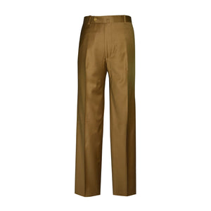 Laguna Flat Front Trouser - Tobacco